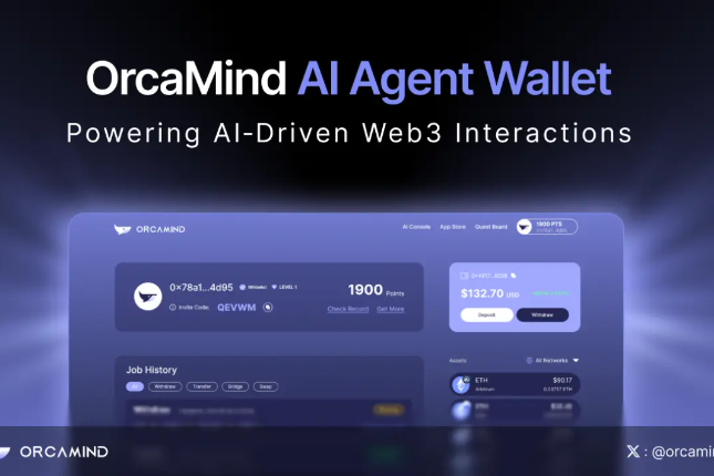 OrcaMind AI Agent Wallet：构建AI驱动的Web3交互体验