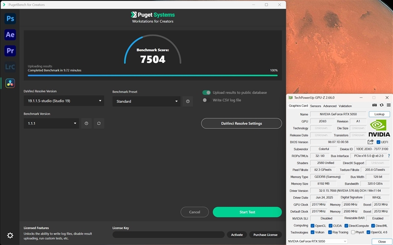 NVIDIA RTX 5050首发评测：DLSS4/AI/生产力全方面飞跃 完美替代RTX 3050