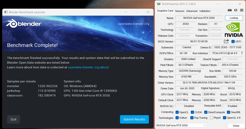 NVIDIA RTX 5050首发评测：DLSS4/AI/生产力全方面飞跃 完美替代RTX 3050