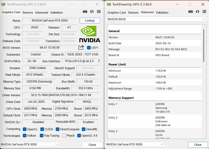 NVIDIA RTX 5050首发评测：DLSS4/AI/生产力全方面飞跃 完美替代RTX 3050