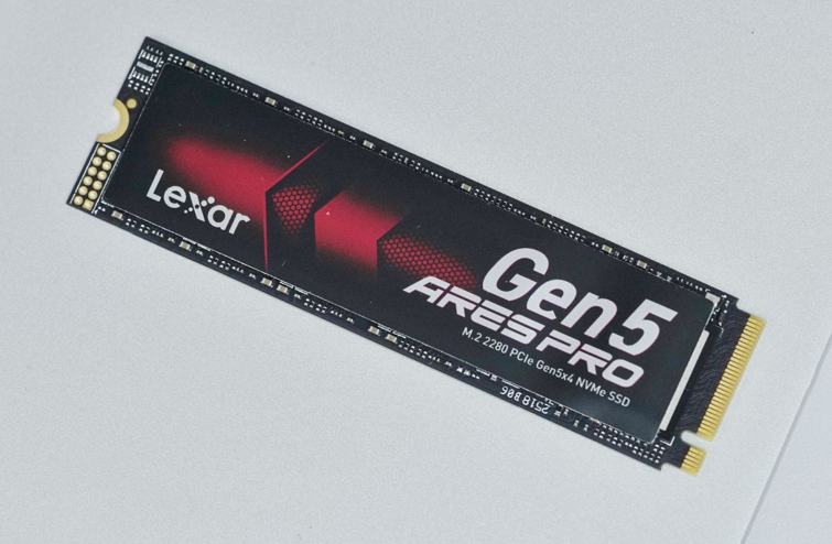 699元就能体验14.9GB/s极速PCIe 5.0 SSD！雷克沙ARES PRO评测