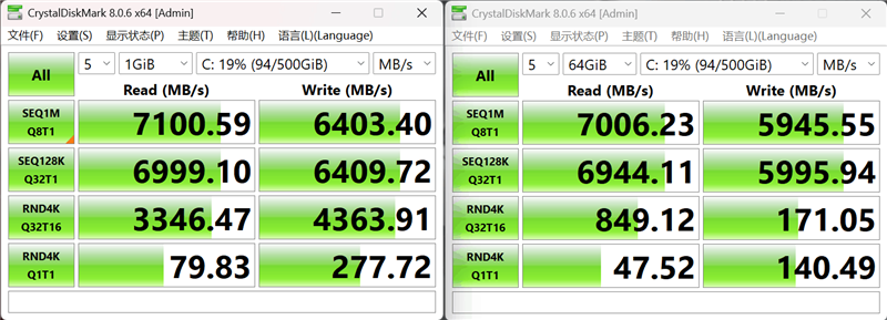 长江存储PC411 2TB SSD评测：性能卓越稳定可靠 夏天高负载也只有56度