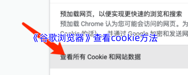 《谷歌浏览器》查看cookie方法