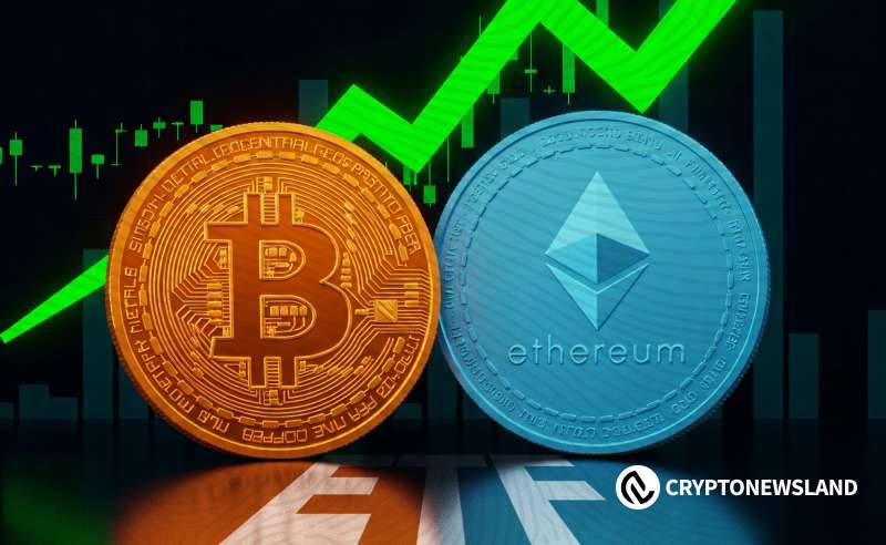 以太坊ETF连续第六日表现优于比特币ETF，贝莱德ETHA吸金4.4亿美元领跑