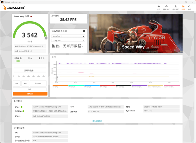 微星神影16锐龙版评测：锐龙7945 HX配合RTX 5070游戏生产力兼顾 体验同价无敌