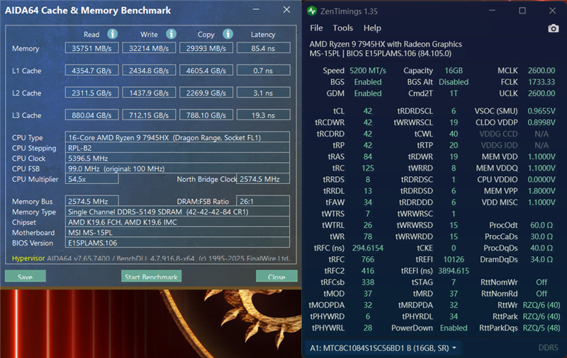 微星神影16锐龙版评测：锐龙7945 HX配合RTX 5070游戏生产力兼顾 体验同价无敌