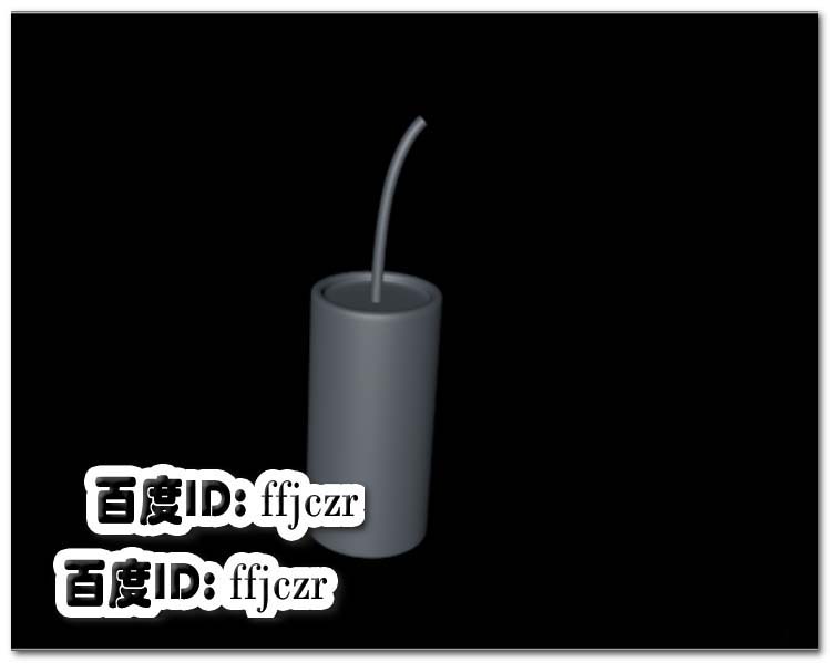 C4D怎么创建三维立体炮竹模型?