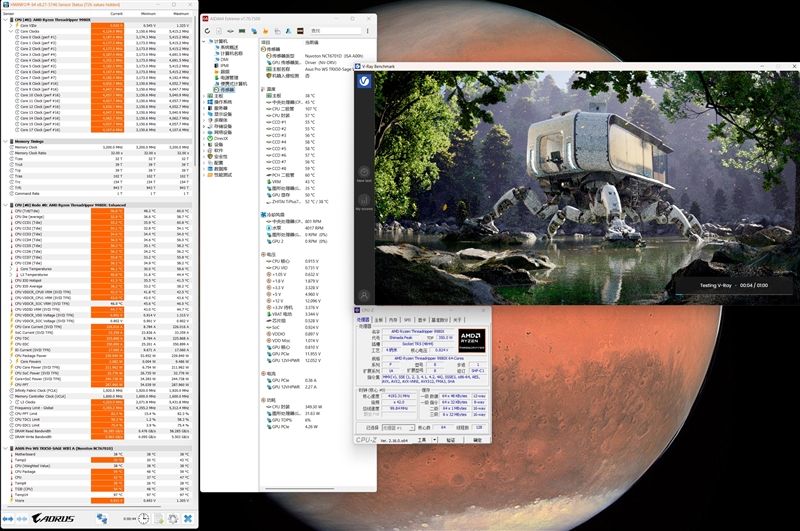 性能提升20％、功耗下降40%！AMD锐龙ThreadRipper 9980X/9970X首发评测：HEDT平台一骑绝尘