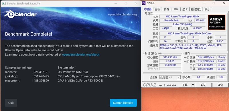 性能提升20％、功耗下降40%！AMD锐龙ThreadRipper 9980X/9970X首发评测：HEDT平台一骑绝尘