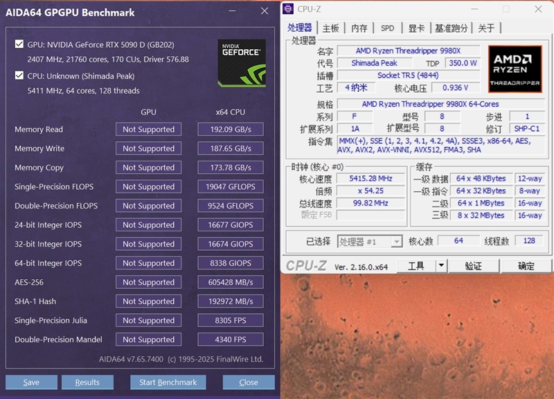 性能提升20％、功耗下降40%！AMD锐龙ThreadRipper 9980X/9970X首发评测：HEDT平台一骑绝尘