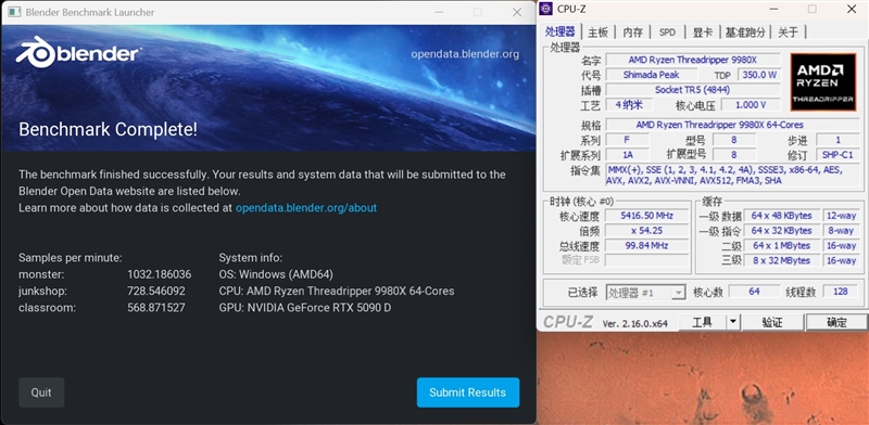性能提升20％、功耗下降40%！AMD锐龙ThreadRipper 9980X/9970X首发评测：HEDT平台一骑绝尘