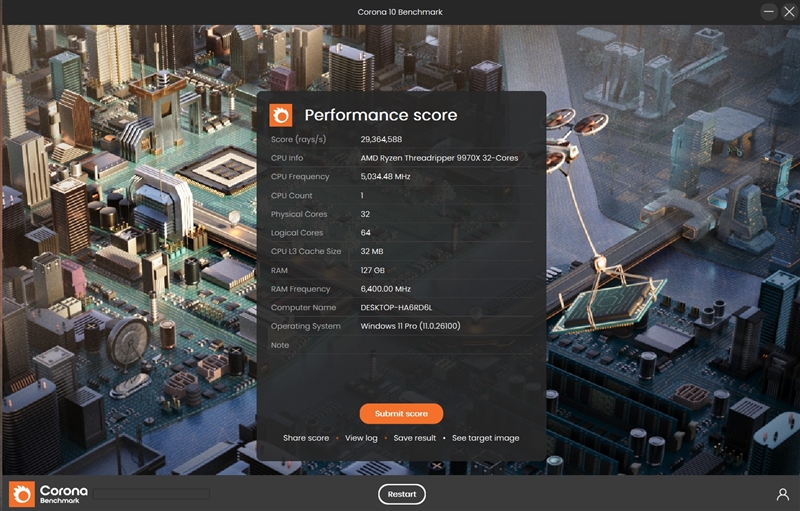 性能提升20％、功耗下降40%！AMD锐龙ThreadRipper 9980X/9970X首发评测：HEDT平台一骑绝尘