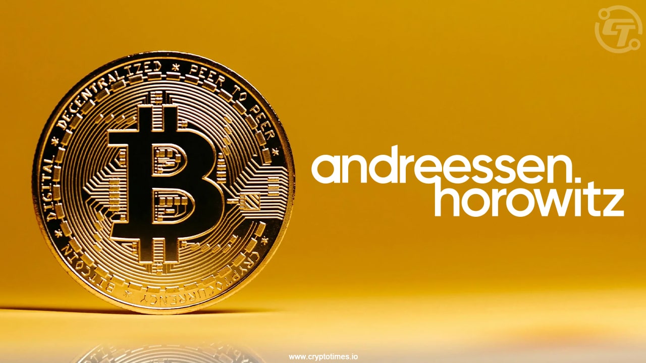 Andreessen Horowitz 警告加密货币监管存在漏洞