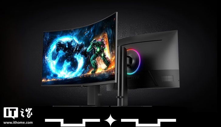 三星海外推出 37 英寸 Odyssey G7 G75F 显示器：1000R 曲率，具备 4K 分辨率和 165Hz 刷新率