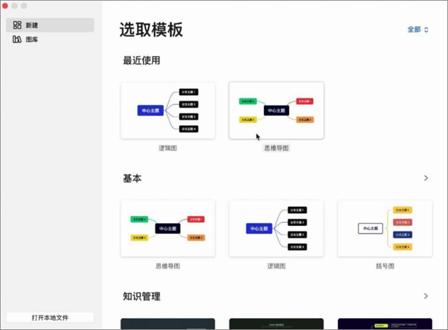 xmind思维导图mac版