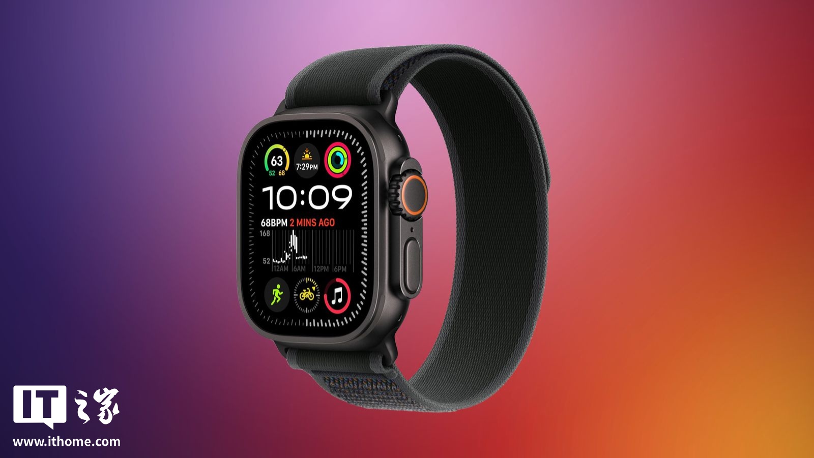 iOS 26 泄密：苹果 Apple Watch Ultra 3 手表有望采用更大屏幕