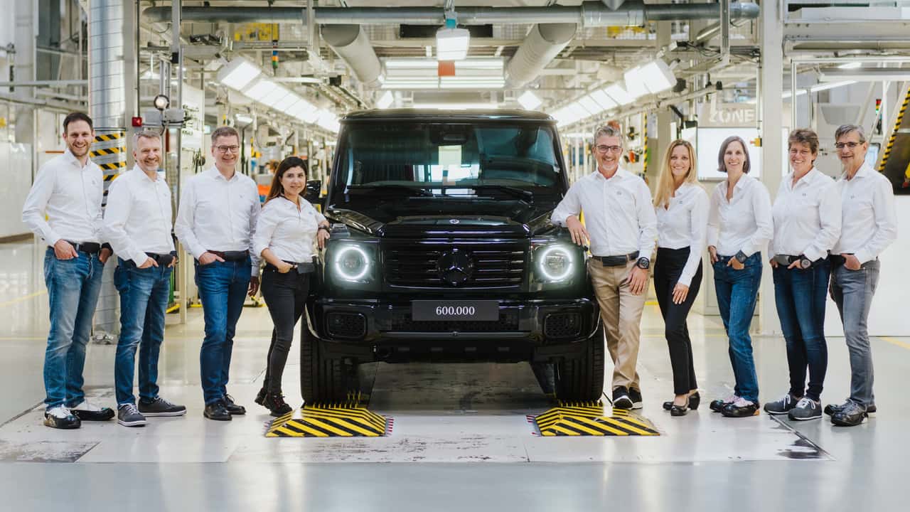 第 60 万辆梅赛德斯-奔驰 G-Class 下线，一代传奇越野车迎来新里程碑