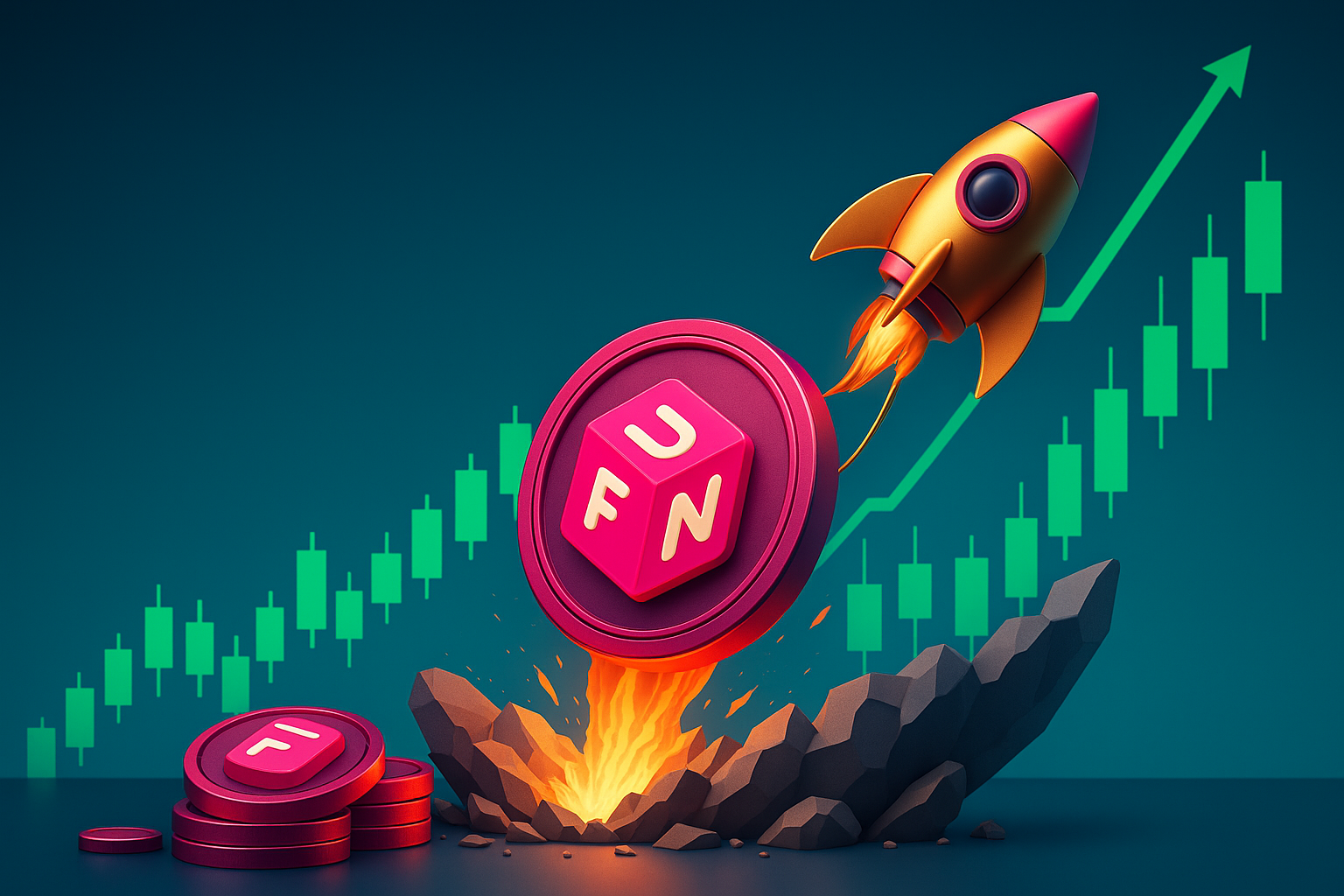 自4月以来，是什么推动了FUNToken的价格上涨？