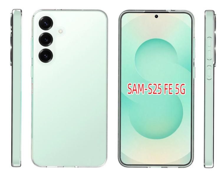最快本月发布：三星 Galaxy S25 FE / A07 手机壳渲染图曝光