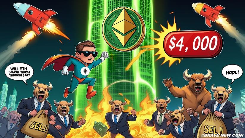 以太坊（ETH）价格预测：以太坊强势突破3700美元——4000美元大关指日可待？