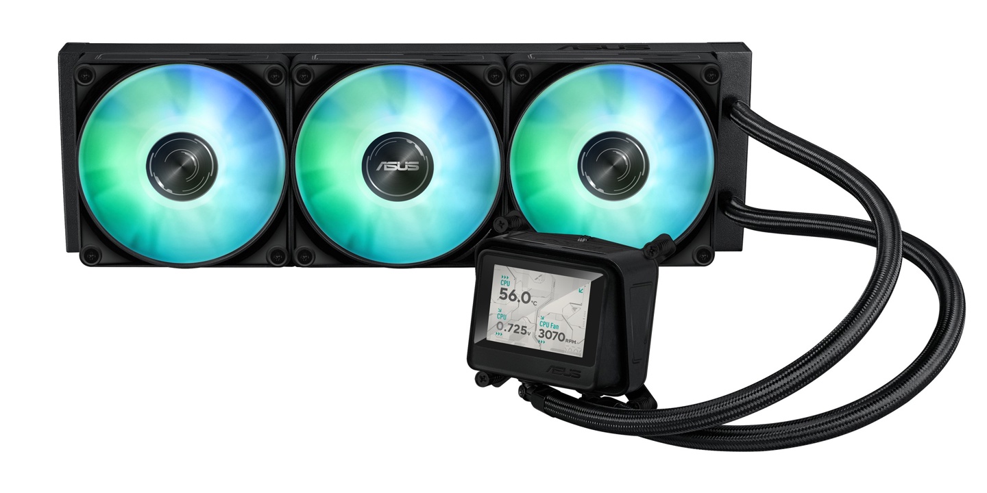AYW 进入散热品类：华硕推出 AYW Gaming LC 360 ARGB LCD 一体水