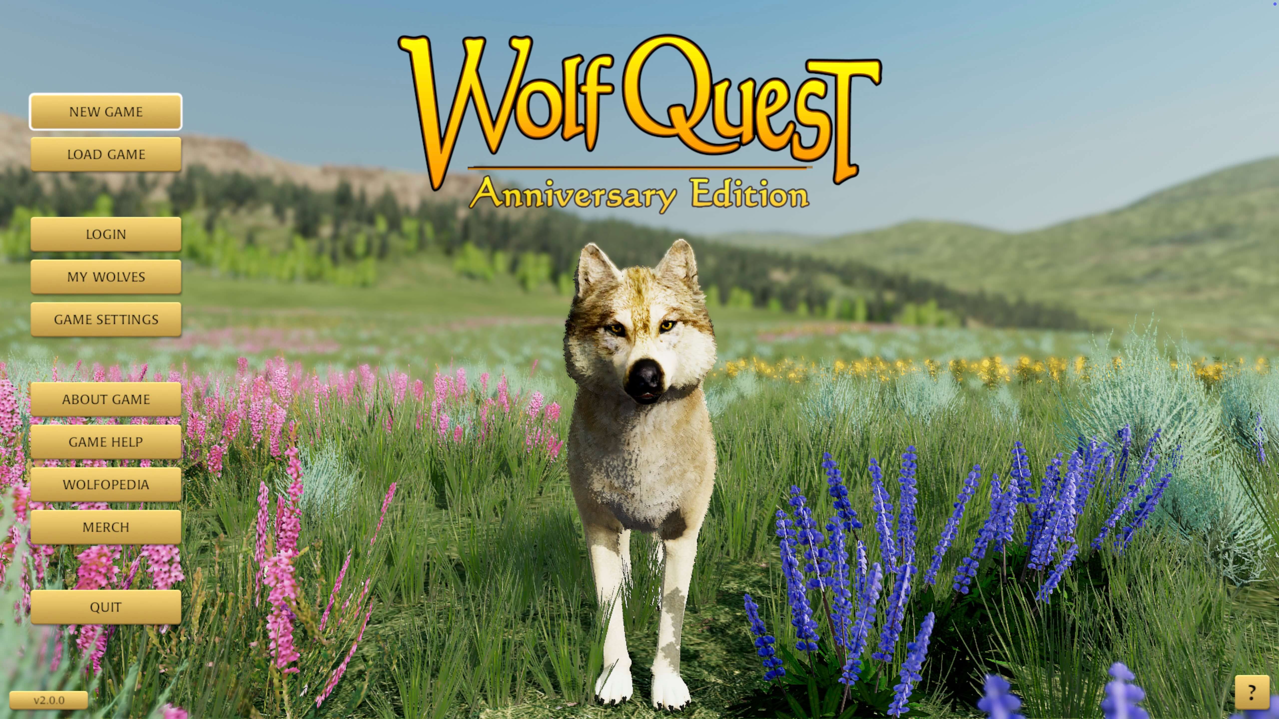 野狼谜踪:周年版 Mac版下载 WolfQuest: Anniversary Edition v2.0.2b 英文版