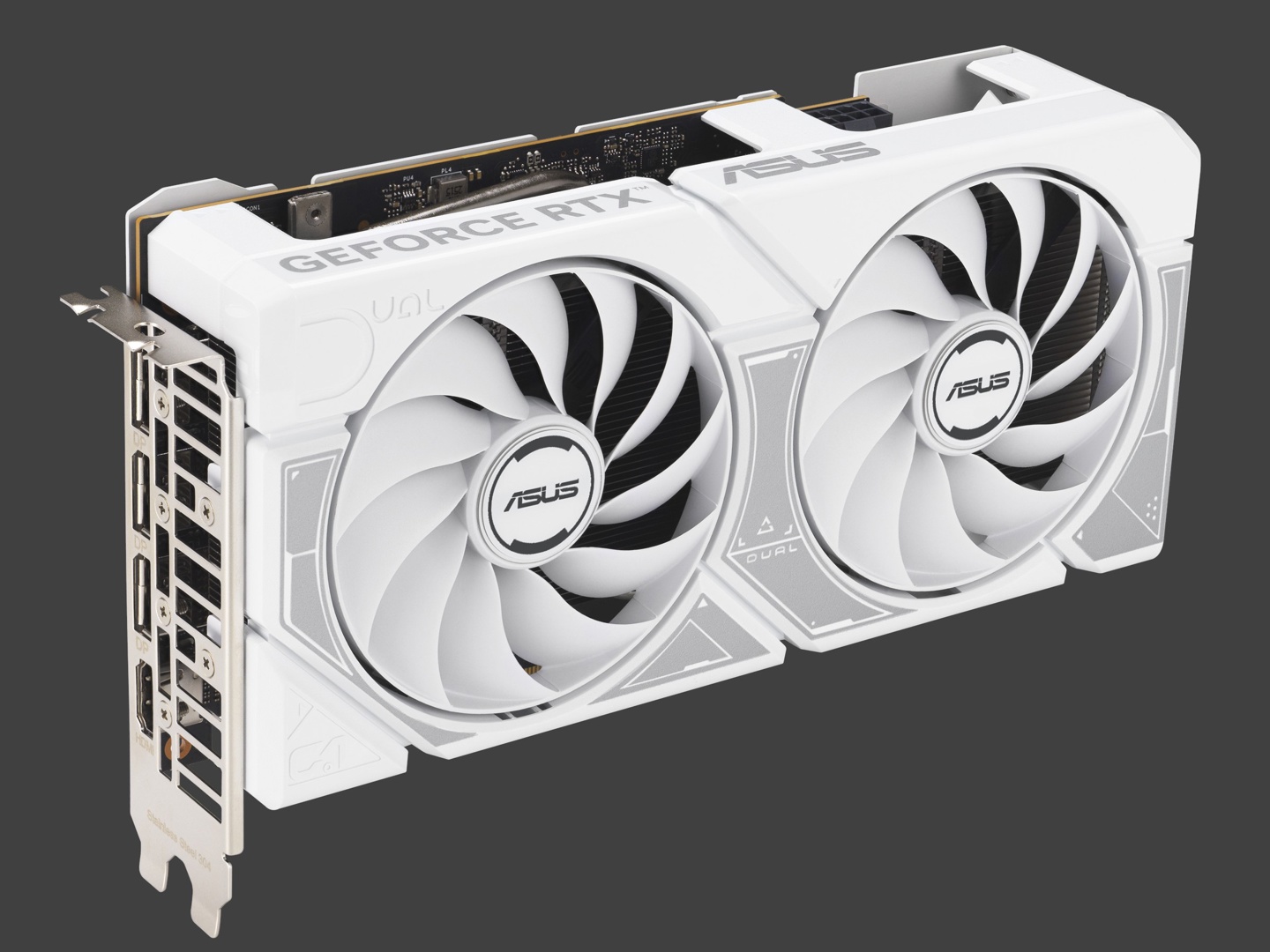 华硕推出白色版 GeForce RTX 5060 家族 Dual 系列显卡，2.5 槽厚度