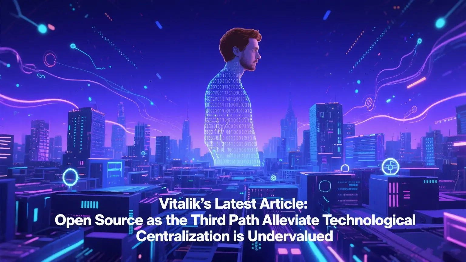 Vitalik 最新发文：开源作为缓解技术集权的第三路径，正在被低估