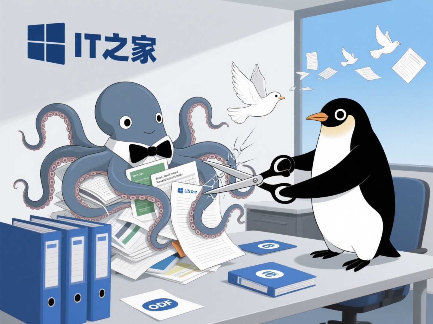 炮轰微软裹挟用户后，LibreOffice 发布免费开放文档格式 ODF 迁移指南