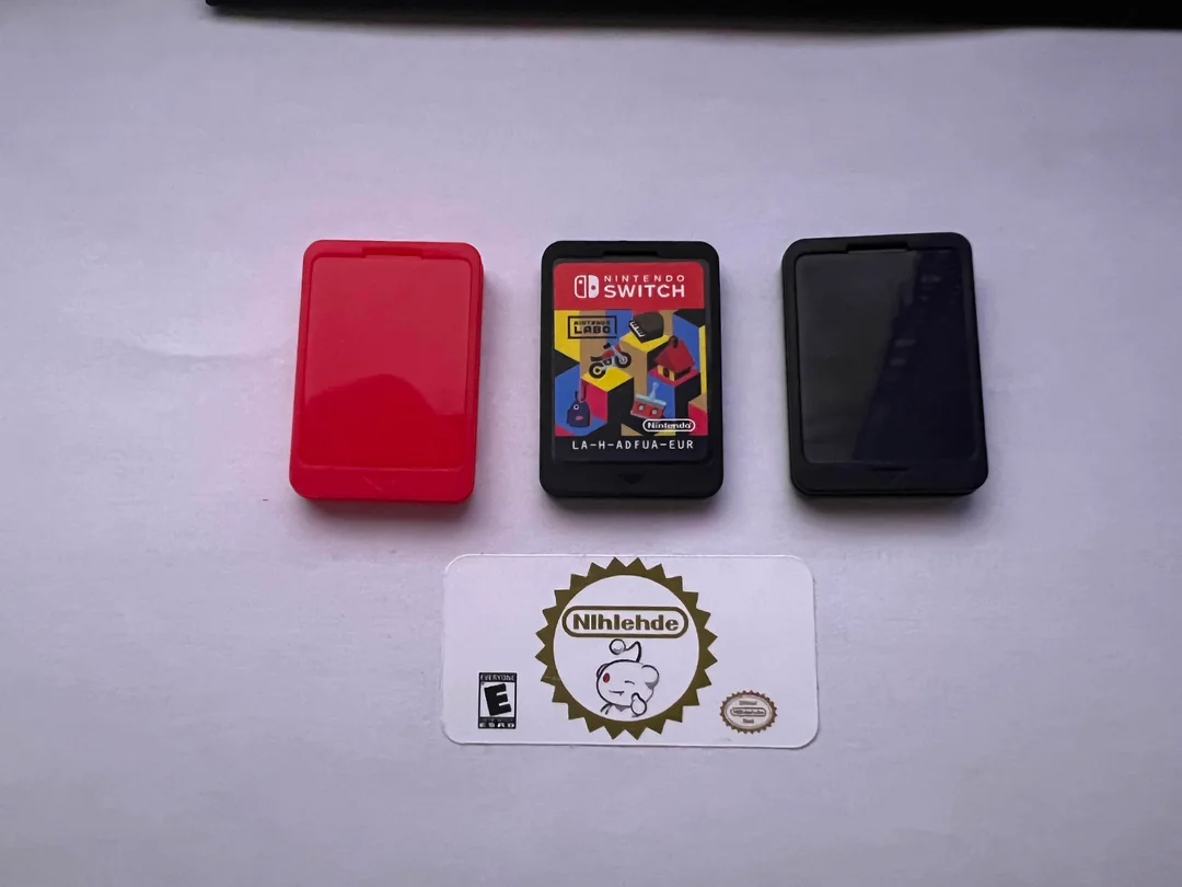 任天堂 Switch / 2 游戏卡带可被重新封装，辨别盗版难度大