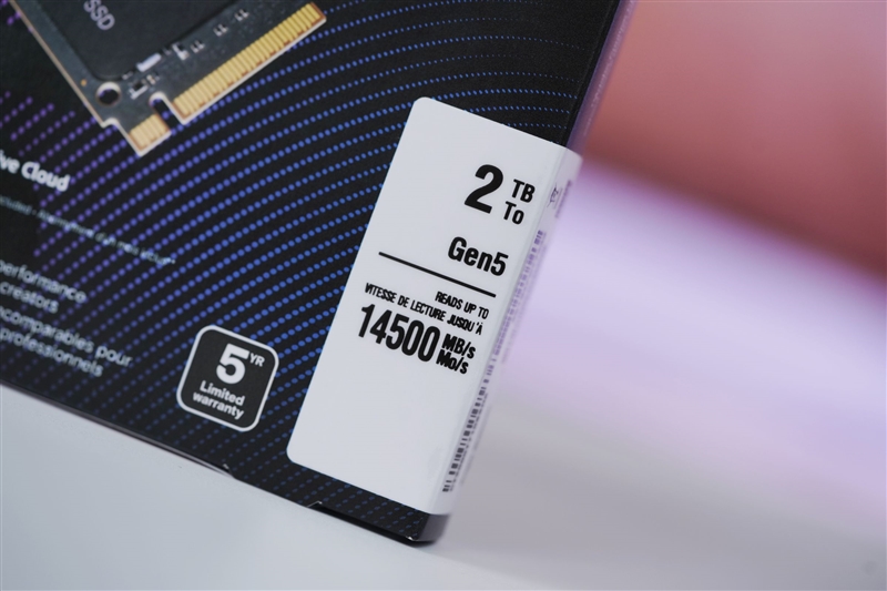 英睿达T710 2TB SSD评测：新一代性能旗舰 14.5G/s仅有57度