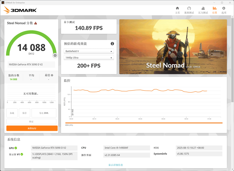 映众RTX 5090 D v2曜夜X3 24GB显卡评测：全新旗舰 575W功率释放依旧当今最强