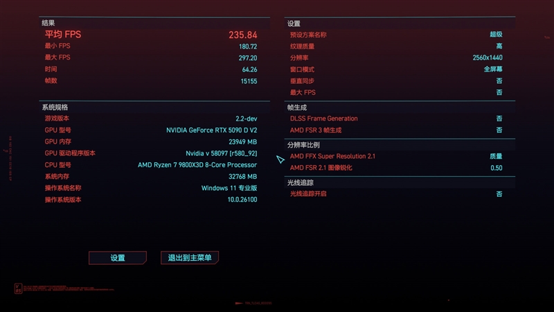 性价比甚至更强！七彩虹iGame RTX 5090 D v2 Vulcan OC 24GB首发评测：领先5080 50%