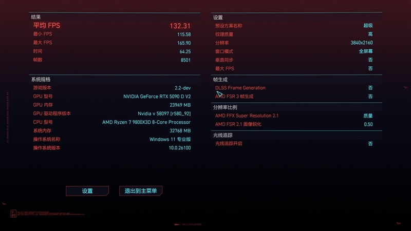 性价比甚至更强！七彩虹iGame RTX 5090 D v2 Vulcan OC 24GB首发评测：领先5080 50%