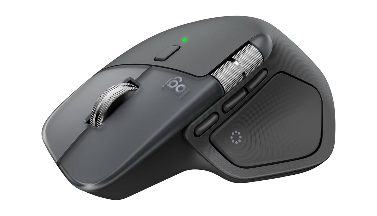 生产力利器：罗技 MX Master 4 鼠标偷跑，续航 70 天、主打耐污材质、仍不支持 1 kHz 轮询率