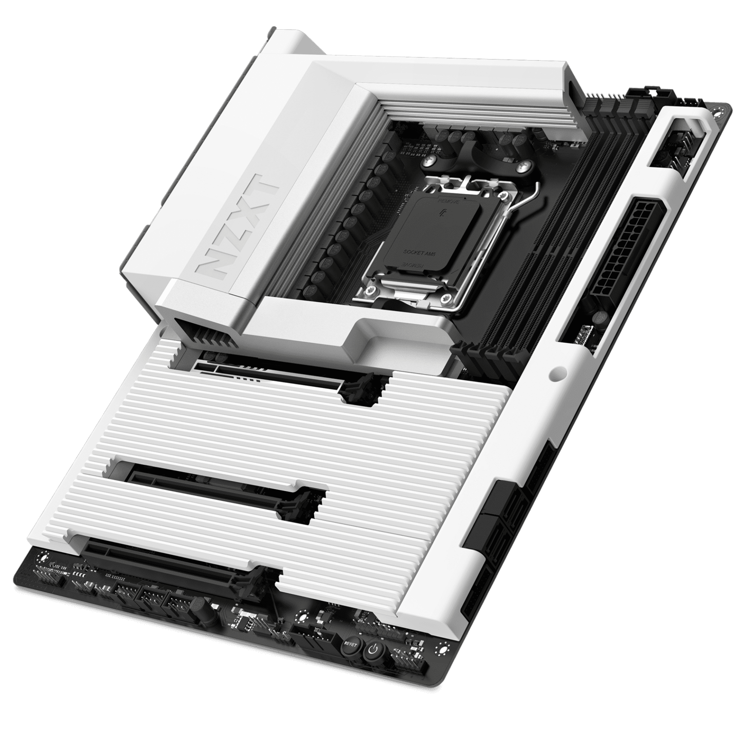 NZXT 恩杰发布 N7 B850 主板，延续极简主义设计