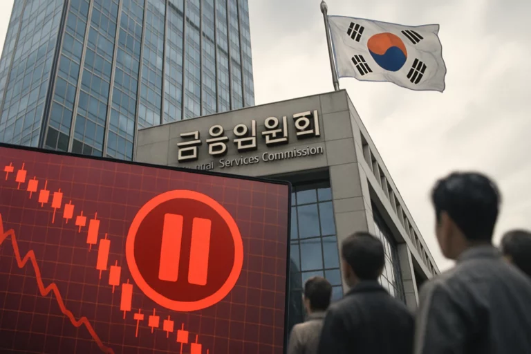 韩国下令暂停「加密借贷服务」：槓桿威胁市场安全、等待完整监管方针出炉