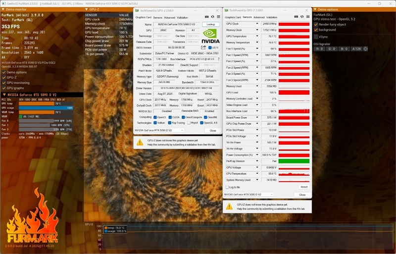 索泰RTX 5090 D v2 24GB SOLID OC显卡评测：性能依旧最强没有对手 顶级玩家的最佳选择