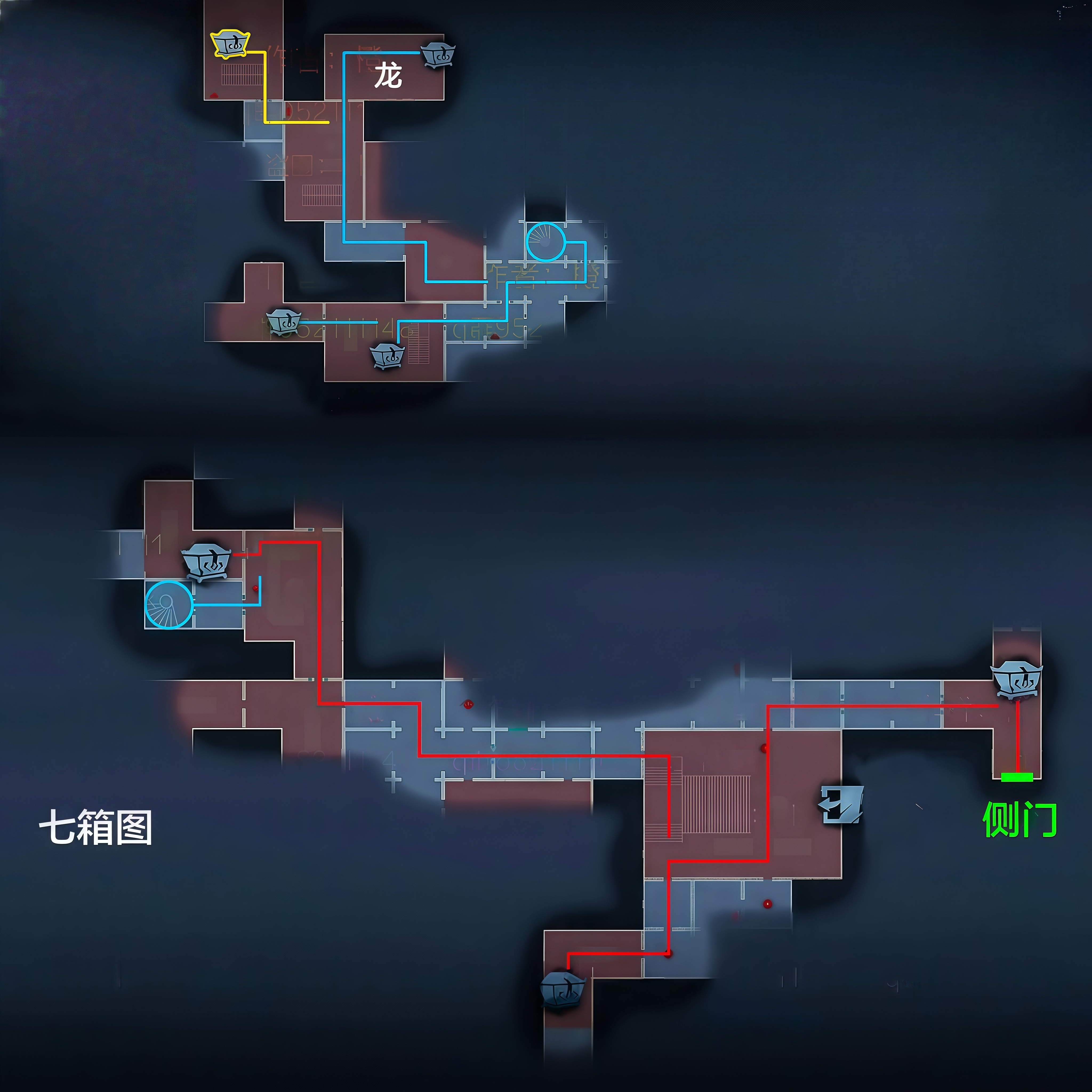 超自然行动组精绝古城极限┫型全地图小抄