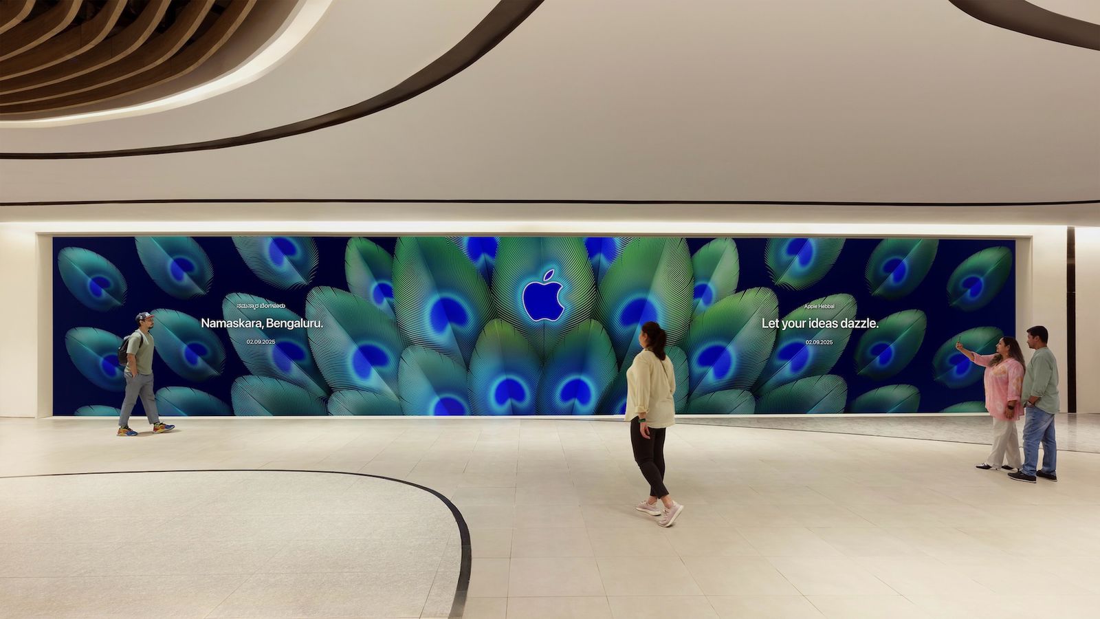 苹果宣布印度班加罗尔 Apple Store 新店 9 月 2 日开业，特别版壁纸公布