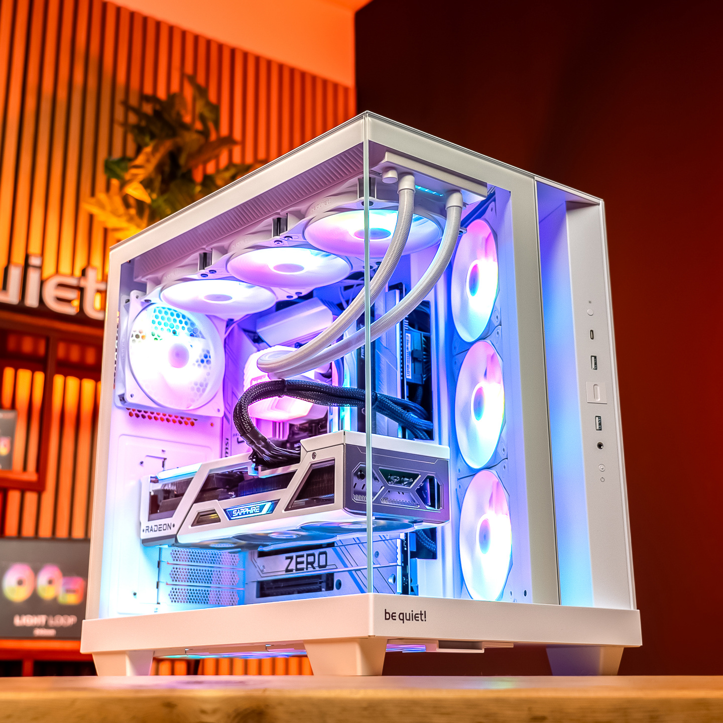 be quiet! 科隆展出 Light Base 500 (LX) 机箱：右前侧向风扇改善气流