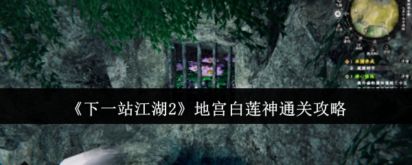 《下一站江湖2》地宫白莲神通关攻略