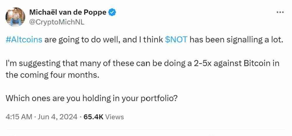 其他分析师对 Notcoin 的预测