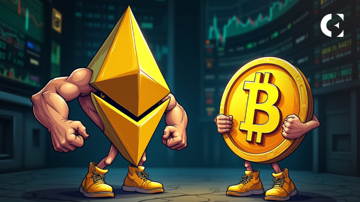 以太坊（ETH）上涨4%，而比特币（BTC）在11.1万美元关口挣扎