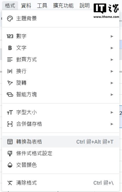 打表达式时不用再看行列，谷歌 Gemini AI 整合自家办公软件转换表格功能