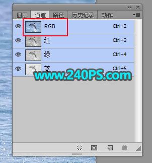 ps完美抠图快速抠出跃出水面的海豚图片教程