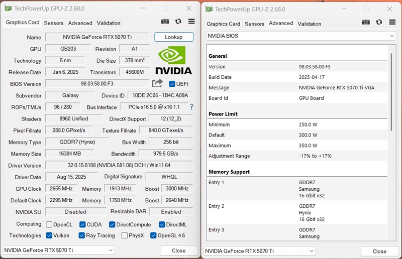 最强非公降临！影驰RTX 5070 Ti HOF OC LAB黑魂X显卡评测：供电、散热都是顶级