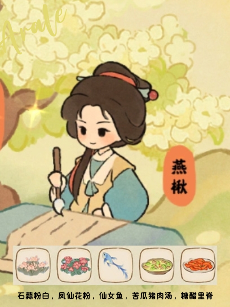 《桃源深处有人家》中元新村民喜好物一览