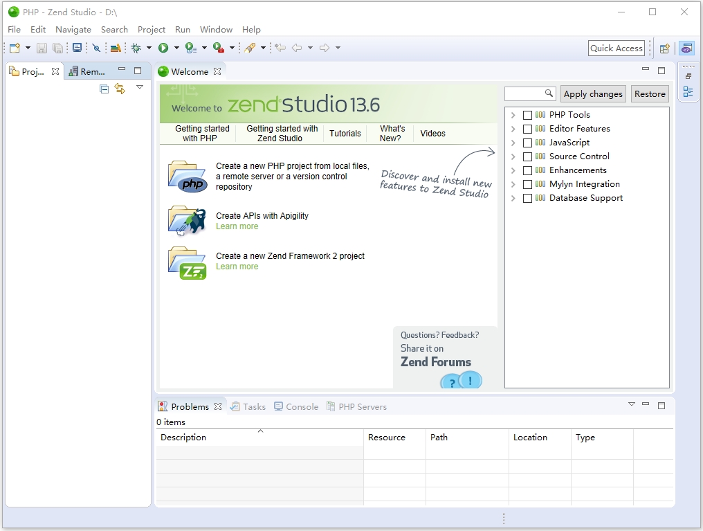 Zend Studio（PHP开发工具） v13.6.1正式版