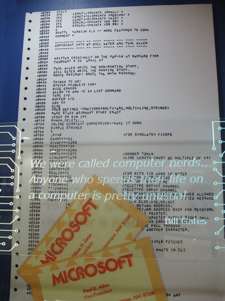 微软开源比尔・盖茨 1976 年联合编写的 6502 BASIC 解释器源代码